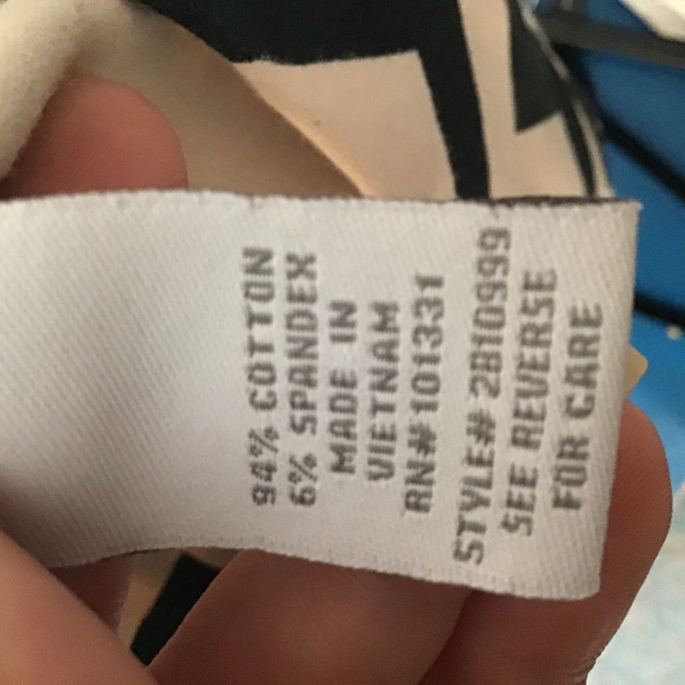 Charlotte Russe chevron miniskirt L - Picture 4 of 4